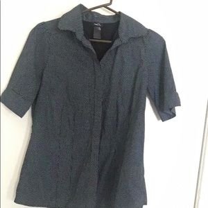 Button up T shirt